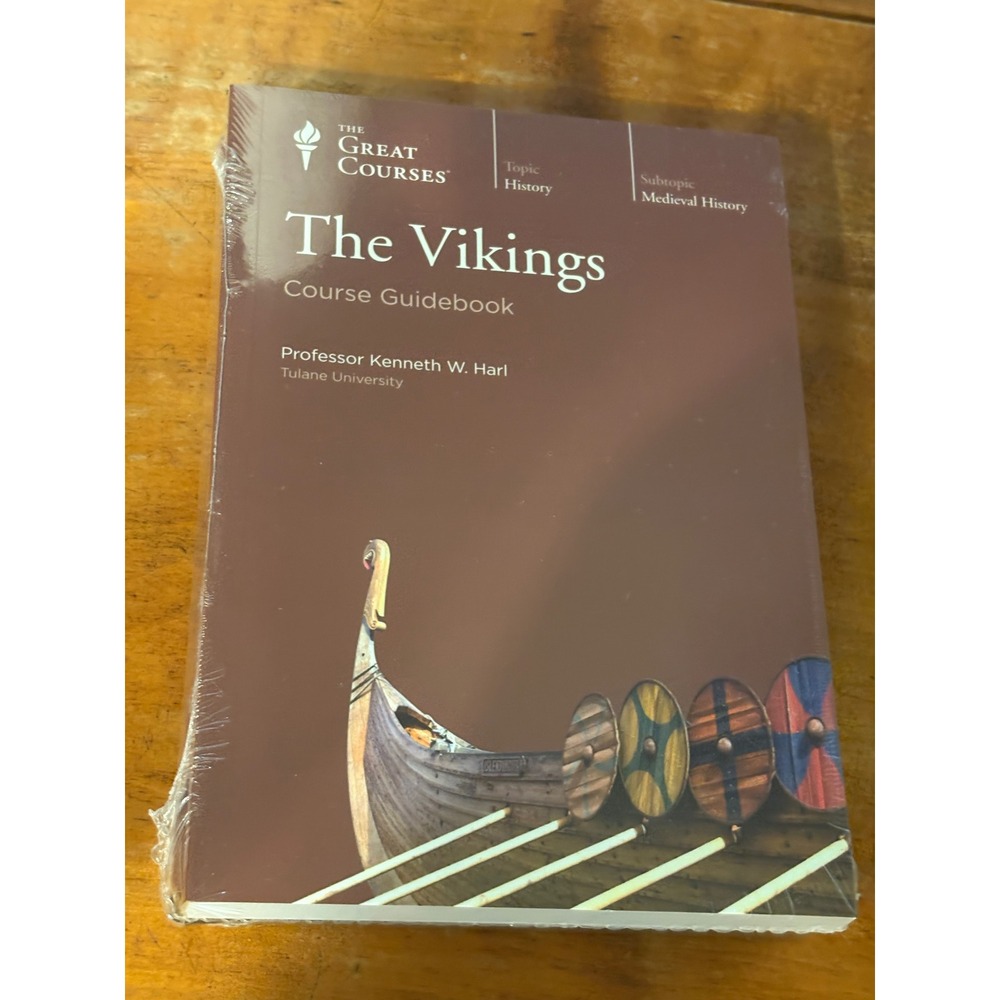 The Great Courses The Vikings Course Guidebook 6 DVD Set Kenneth Harl New